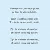 maantje-tuurt-tekst Nostalgie van Stien